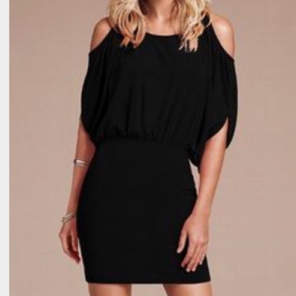 Victoria's Secret Dresses & Skirts - Victoria Secret Cold shoulder tie back dress